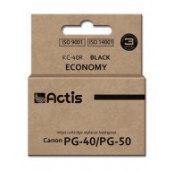 Actis KC-40R tindik (asendaja Canon PG-40/PG-50 standard 25 ml must)