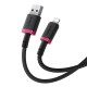 Baseus Dura Type A to IP 2.4A 2 m fast charging cable Black, Red