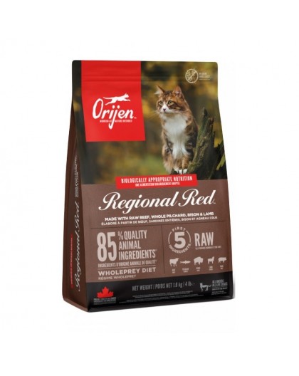 ORIJEN Regional Red Cat - dry cat food - 1,8kg