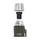 THERMOS 470 ml thermos flask with cup holder - army green
