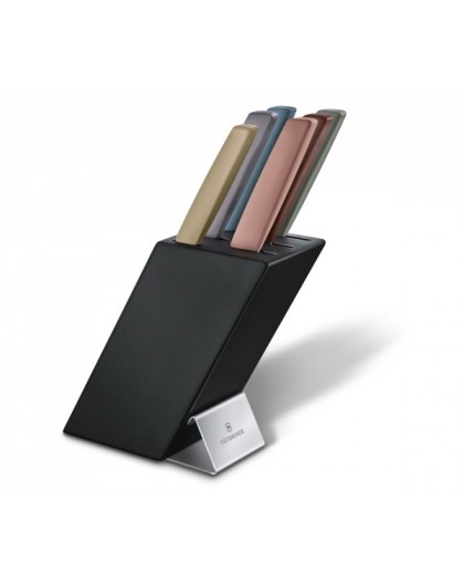 Victorinox Modern Knife Block, 6 pcs, beech