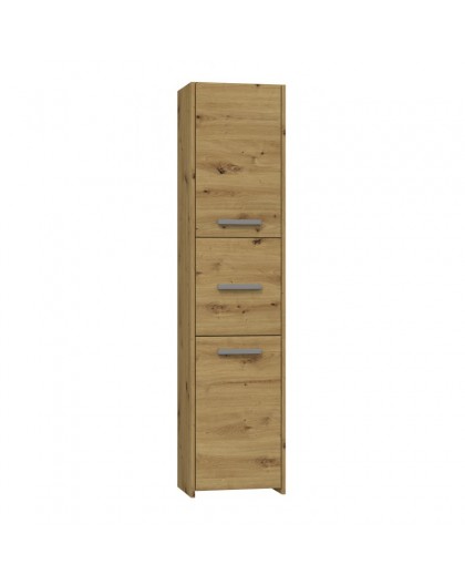 Topeshop S43 ARTISAN bathroom storage cabinet Oak