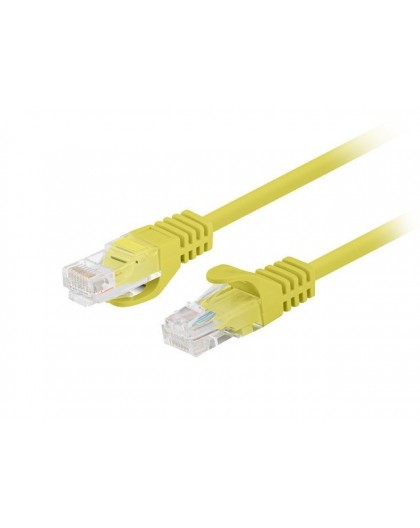 Fluke Passed Lanberg patchcord cat.6 UTP 0.25 m yellow 10-pack
