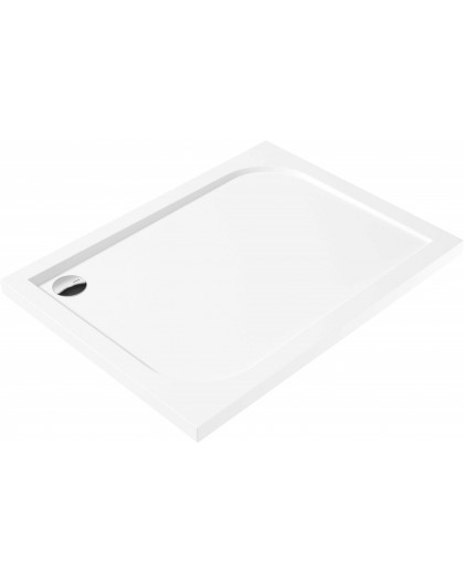 Rectangular acrylic shower tray 80x120 cm