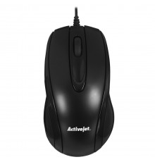 Мышь Activejet AMY-083 проводная USB (оптическая 1000 DPI черная)
