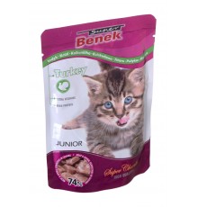 SUPER BENEK Junior Turkey - wet cat food - 100 g