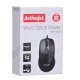 Activejet AMY-083 Wired USB Mouse (Optical 1000 DPI Black)