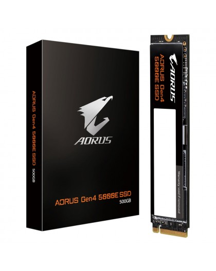GIGABYTE AORUS Gen4 5000E SSD 500GB M.2 PCI Express 4.0 NVMe 3D TLC NAND