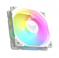 ASUS TUF GAMING TR120 ARGB REVERSE 1-pack White Computer case Air cooler 12 cm