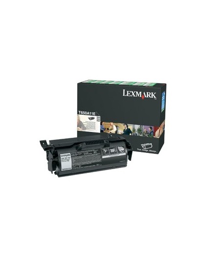 Lexmark Toner T650A11E cartridge 1 pc(s) Original Black