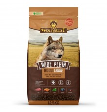 WOLFSBLUT Lai Plain Suur Näitaja Hobune Magusate Kartulitega - kuiv koeratoit - 12,5kg