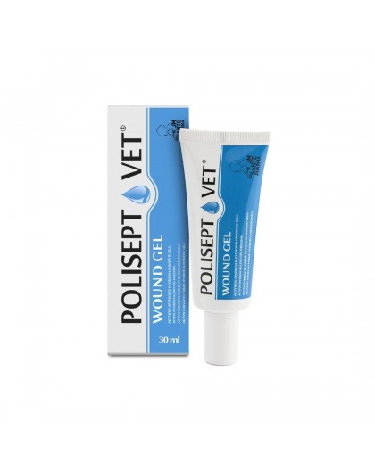 JM SANTE Polisept Vet Wound gel - gel dressing for dogs and cats – 30 ml