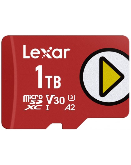 Lexar LMSPLAY001T-BNSNG memory card 1 TB MicroSDXC UHS-I Class 10
