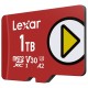 Lexar LMSPLAY001T-BNSNG memory card 1 TB MicroSDXC UHS-I Class 10