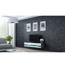 Cama TV stand VIGO NEW 30/140/40 grey/white gloss