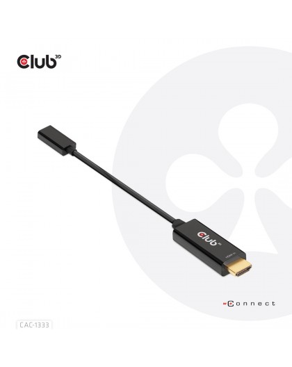 CLUB3D HDMI to USB Type-C 4K60Hz Active Adapter M/F
