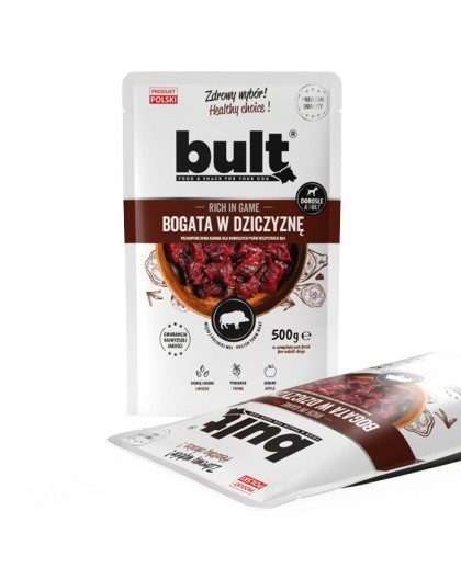 BULT Rich in game - wet dog food - 500g