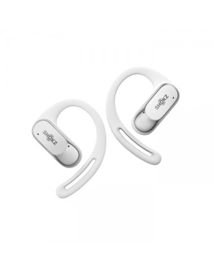 SHOKZ OpenFit Air, weiss Headset Wireless Ear-hook Calls/Music/Sport/Everyday Bluetooth White