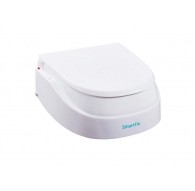 Dietz SmartFix adjustable toilet seat without armrests