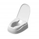 Dietz SmartFix adjustable toilet seat without armrests