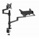 Gembird MA-DA-04 monitor mount / stand 81.3 cm (32") Desk Black