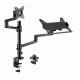 Gembird MA-DA-04 monitor mount / stand 81.3 cm (32") Desk Black