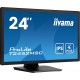 iiyama ProLite 23.8” PCAP 10pt touchscreen monitor featuring IPS panel technology, Edge-to-Edge glass design and anti Anti Glare