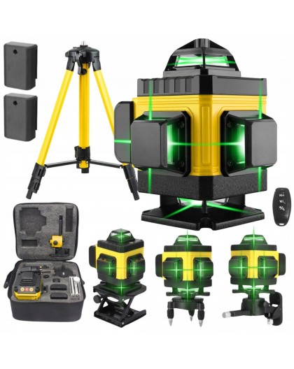 Extralink laser level set cross planar 4D with tripod