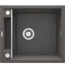 Magnetic 1-bowl granite sink