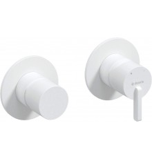 Shower mixer with shower switch - horizontal