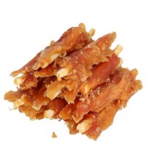 HILTON Chicken inserted with white rawhide stick - Dog treat - 500 g