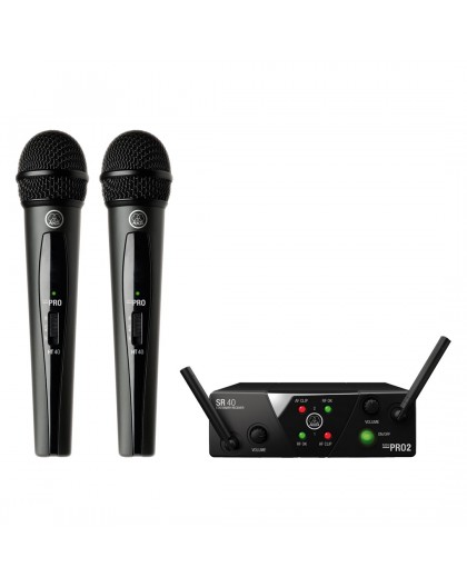 Wireless mic set AKG WMS40 Mini2 Vocal Set BD