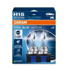 Bulb (Set of 2) H15 12V 55/15W PGJ23T-1 Cool Blue Intense NextGen