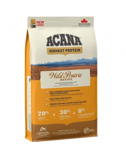ACANA Highest protein Wild Prairie Dog - dry dog food - 11,4kg