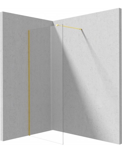 Shower screen walk-in 100 cm