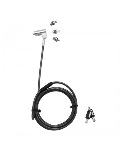 DICOTA D31699 cable lock Black 2 m