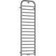 Bathroom radiator, height 157 cm