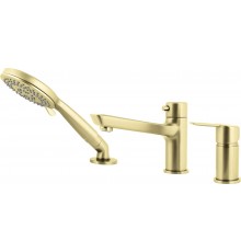 3-hole bathtub faucet