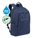 RIVACASE 7561 Laptop Backpack 15.6"-16" Alpendorf ECO, navy blue, waterproof material, eco rPet, pockets for smartphone, documen