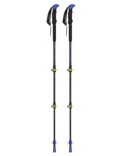 VIKING CARBO LITE TREKKING POLES BLACK/LIME