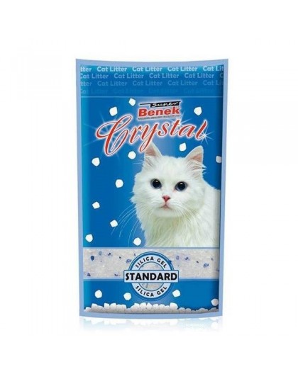 Certech Super Benek Crystal Standard Natural - Cat Litter Non-Clumping 3.8 l