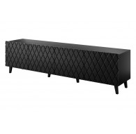 RTV cabinet ASTI 200x42x52 matte black