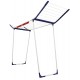 Leifheit 81650 Floor-standing rack Blue, White
