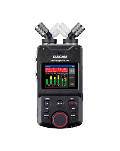 Tascam Portacapture X6 - портативный многофункциональный рекордер с высоким разрешением