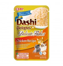 INABA CAT Dashi Delights Delicate Flakes Chicken - cat treat - 40g