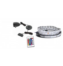 QIU прикроватная тумбочка с освещением 2 шт. RGB