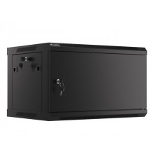 Lanberg WF01-6406-00B rack cabinet 6U Wall mounted rack Black