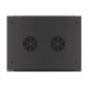 Lanberg WF01-6406-00B rack cabinet 6U Wall mounted rack Black