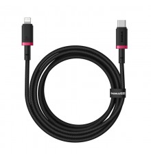 Baseus Dura Type C fast charging cable for iP 20 W 2 m Black, Red