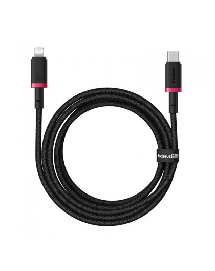 Baseus Dura Type C fast charging cable for iP 20 W 2 m Black, Red